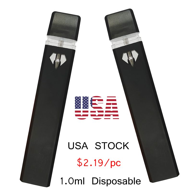 USA Warehouse 1.0ml Disposable Vape Pen Rechargeable 280mah Battery Empty Vaporizer Pens 200pcs/Case Snap On Tip Devices OEM Custom Stock
USA Warehouse 1.0ml Disposable Vape Pen Rechargeable 280mah Battery Empty Vaporizer Pens 200pcs/Case Snap On Tip Devices OEM Custom Stock
