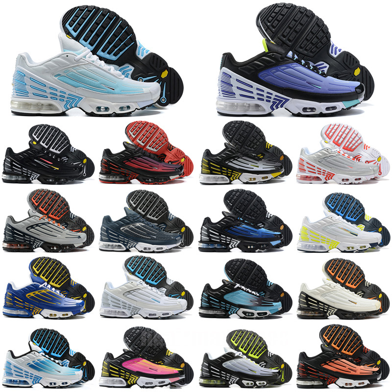WITH BOX designer top quality Casual Shoes Mens Tn 3 Plus Tuned III Running TN3 Trainers Noir Triple Black Wolf Grey Blanche White Blue Nebula Sneakers 40-46, Color 17
WITH BOX designer top quality Casual Shoes Mens Tn 3 Plus Tuned III Running TN3 Trainers Noir Triple Black Wolf Grey Blanche White Blue Nebula Sneakers 40-46, Color 17