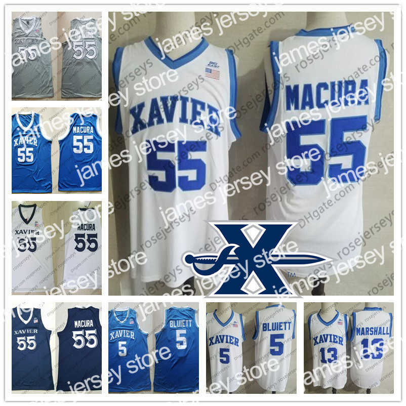 College Basketball Wears Custom Xavier Musketeers 2020 Basketball #13 Naji Marshall 4 Tyrique Jones 55 JP Macura 1 Paul Scruggs White Bue Men Youth Kid Jersey, White with royal blue
College Basketball Wears Custom Xavier Musketeers 2020 Basketball #13 Naji Marshall 4 Tyrique Jones 55 JP Macura 1 Paul Scruggs White Bue Men Youth Kid Jersey, White with royal blue