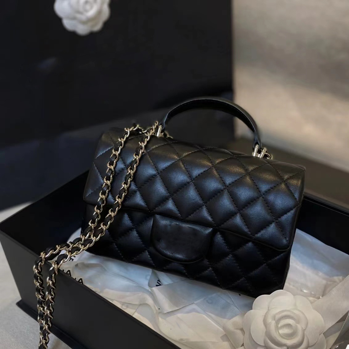 Chain Shoulder Bag Designer Handbag Flap Tote Wallet Plaid Velvet Cord Wallet Two Letters Solid Color Buckle Square Stripe Ladies Luxury Handbags