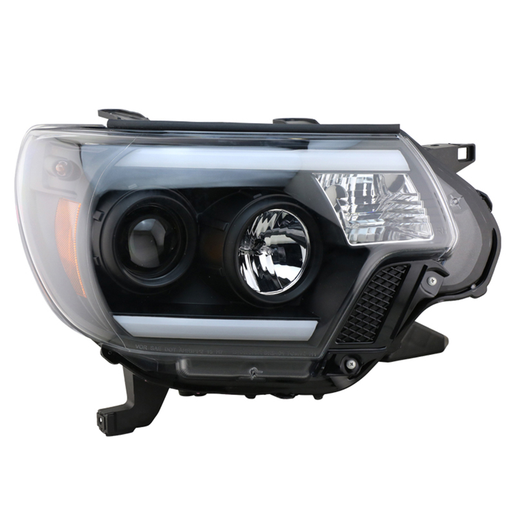 Car Styling for Toyota Tacoma Headlights 20 12-20 15 LED Headlight LED DRL Bi Xenon Lens Head Lamp Accessories