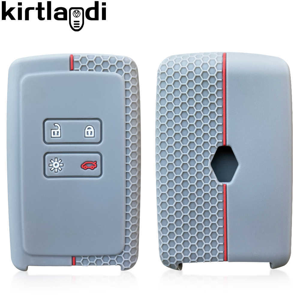 Silicone Key Cover Case zoe for Renault Captur Megane Talisman Espace Clio Zoe Koleos Scenic 4 Arkana Dacia Sandero Card Remote