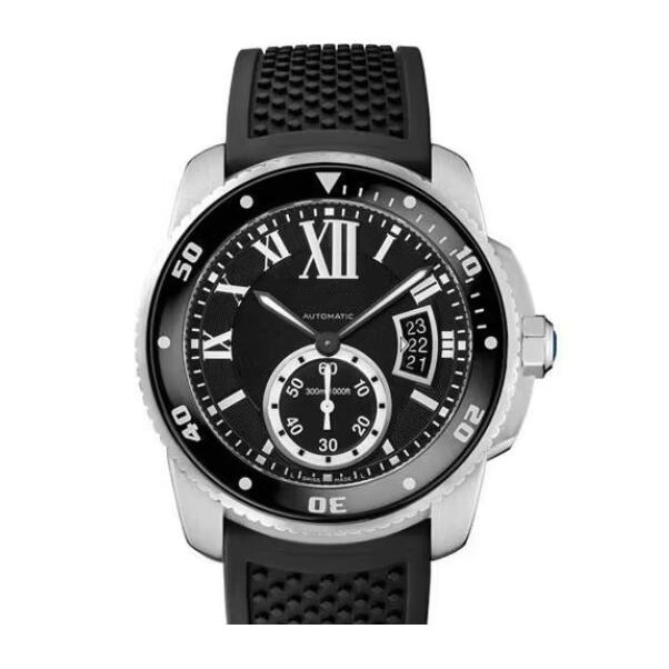 Top Sell Male Watches Black Dial Calendar Automatic watches Mechanical WristWatch ca07