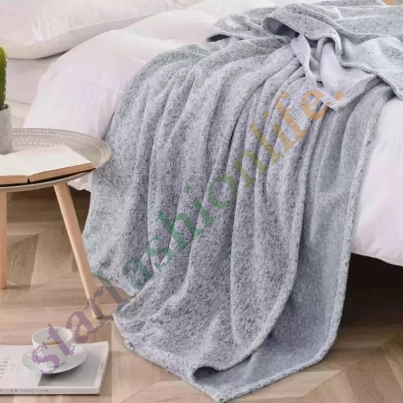 Sublimation Polyster Blanket 50x60inch Blank Grey Jersey Sweater Fleece Blankets DIY Printing Sofa Bed Rug
Sublimation Polyster Blanket 50x60inch Blank Grey Jersey Sweater Fleece Blankets DIY Printing Sofa Bed Rug