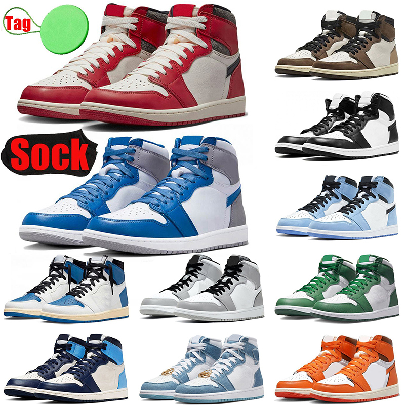 Mens 1 Basketball Shoes Designer Jumpman 1s Low High Og Reverse Dark Mocha Chicago Lost and Found Offs White True University Blue Patent Bred Panda men women sneakers, A23
Mens 1 Basketball Shoes Designer Jumpman 1s Low High Og Reverse Dark Mocha Chicago Lost and Found Offs White True University Blue Patent Bred Panda men women sneakers, A23