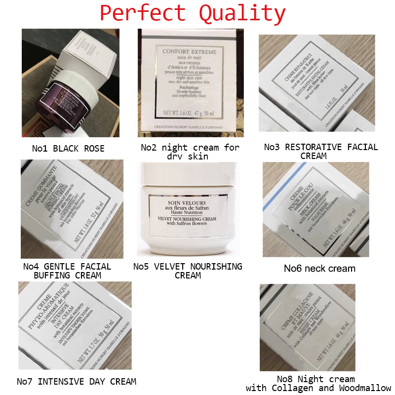 brand black rose cream night day cream Velvet nourishing cream 8 types creams skin care Top quality