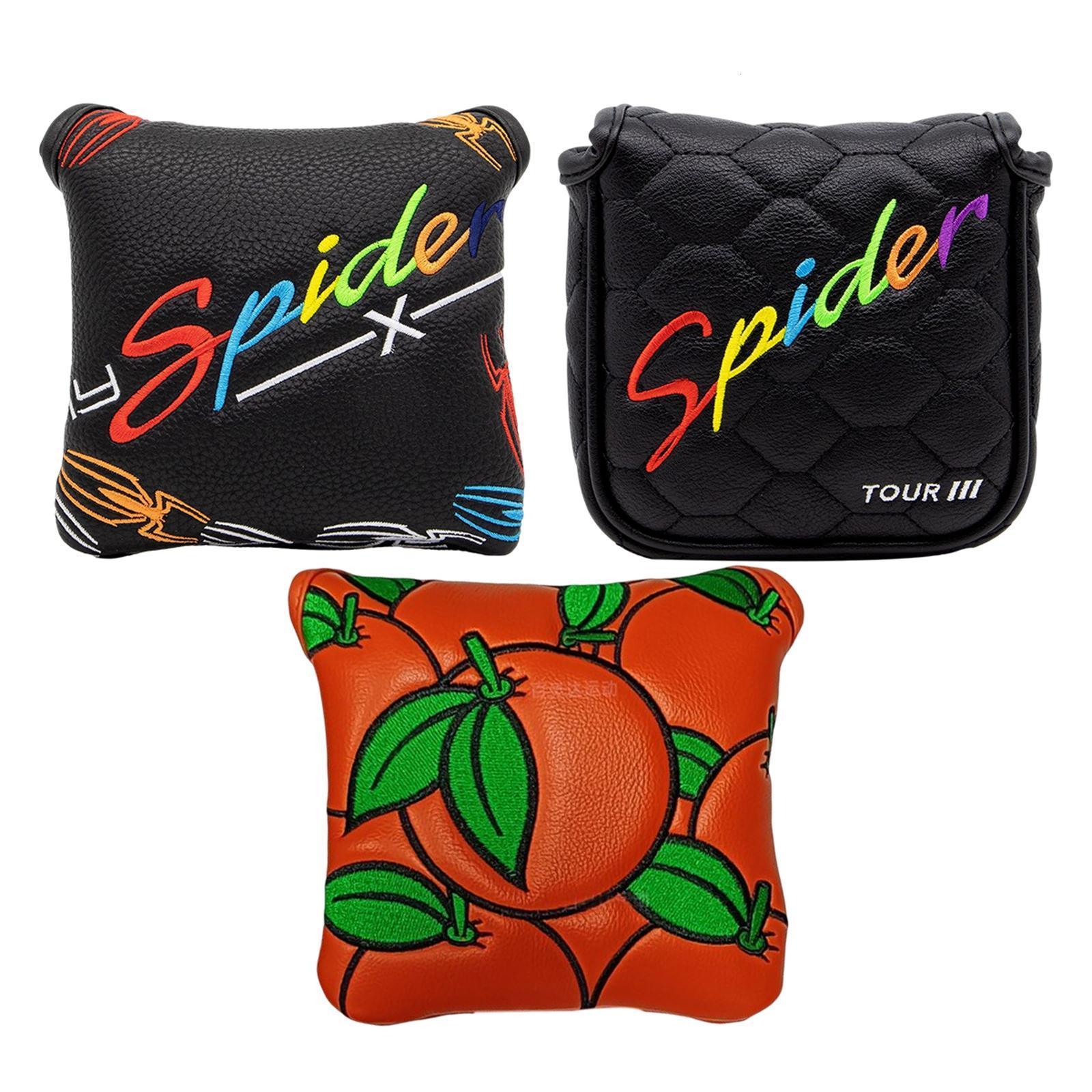 Other Golf Products Artificial Leather Putter Cover Magnetic Protective Square Mallet Embroidery Head 230103
Other Golf Products Artificial Leather Putter Cover Magnetic Protective Square Mallet Embroidery Head 230103