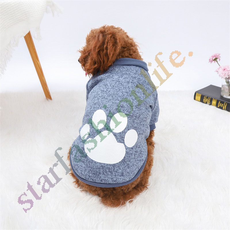 Cute dog clothes Designer cat and dog clothing Winter warm pet brand plush printed sweater, Gray
Cute dog clothes Designer cat and dog clothing Winter warm pet brand plush printed sweater, Gray