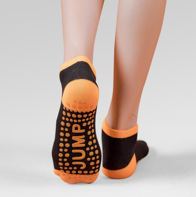 Professional trampoline socks for adults children grips sock yoga pilates exercise sox anti slip ballet dancing athletic socks