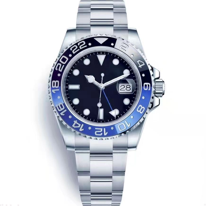 men watch designer watches 41MM Black Dial Automatic Mechanical fashion Classic style Stainless Steel Waterproof Luminous sapphire ceramic dhgate watchs