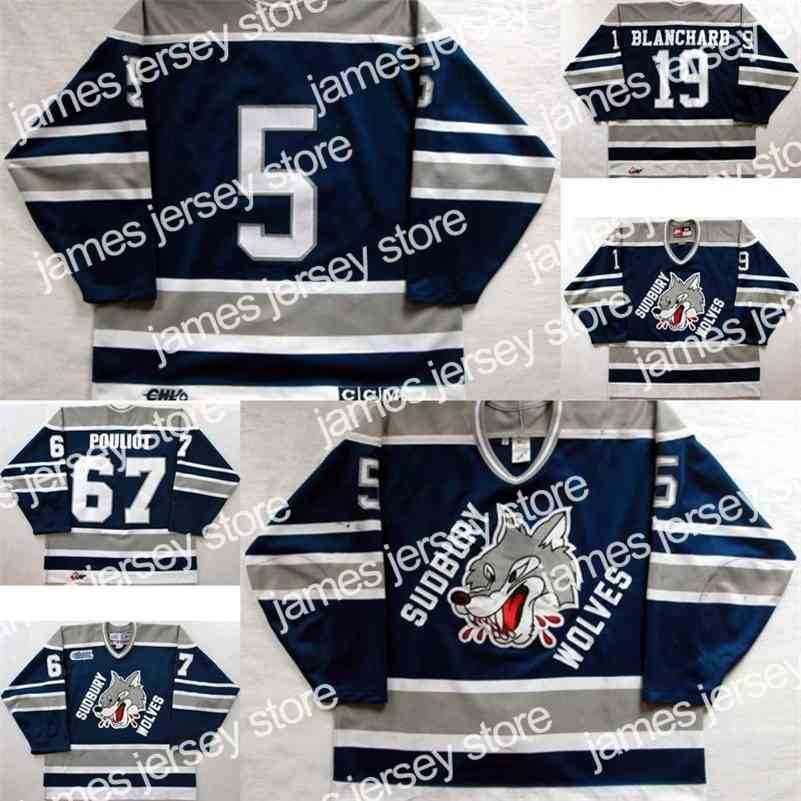 College Hockey Wears DH Customize OHL Sudbury Wolves Jersey Mens Womens Kids 5 Mike Wilson 19 Trevor Blanchard 67 Benoit Pouliot Hockey Jerseys Goalit Cut RARE
College Hockey Wears DH Customize OHL Sudbury Wolves Jersey Mens Womens Kids 5 Mike Wilson 19 Trevor Blanchard 67 Benoit Pouliot Hockey Jerseys Goalit Cut RARE