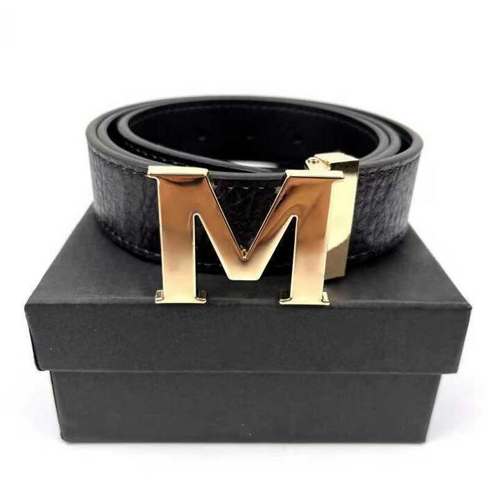 2023 M Luxury designer Belt G Buckle Fashion Genuine Leather Women Belts For men Letter Double Big gold classical 105-125cm, With logo
2023 M Luxury designer Belt G Buckle Fashion Genuine Leather Women Belts For men Letter Double Big gold classical 105-125cm, With logo