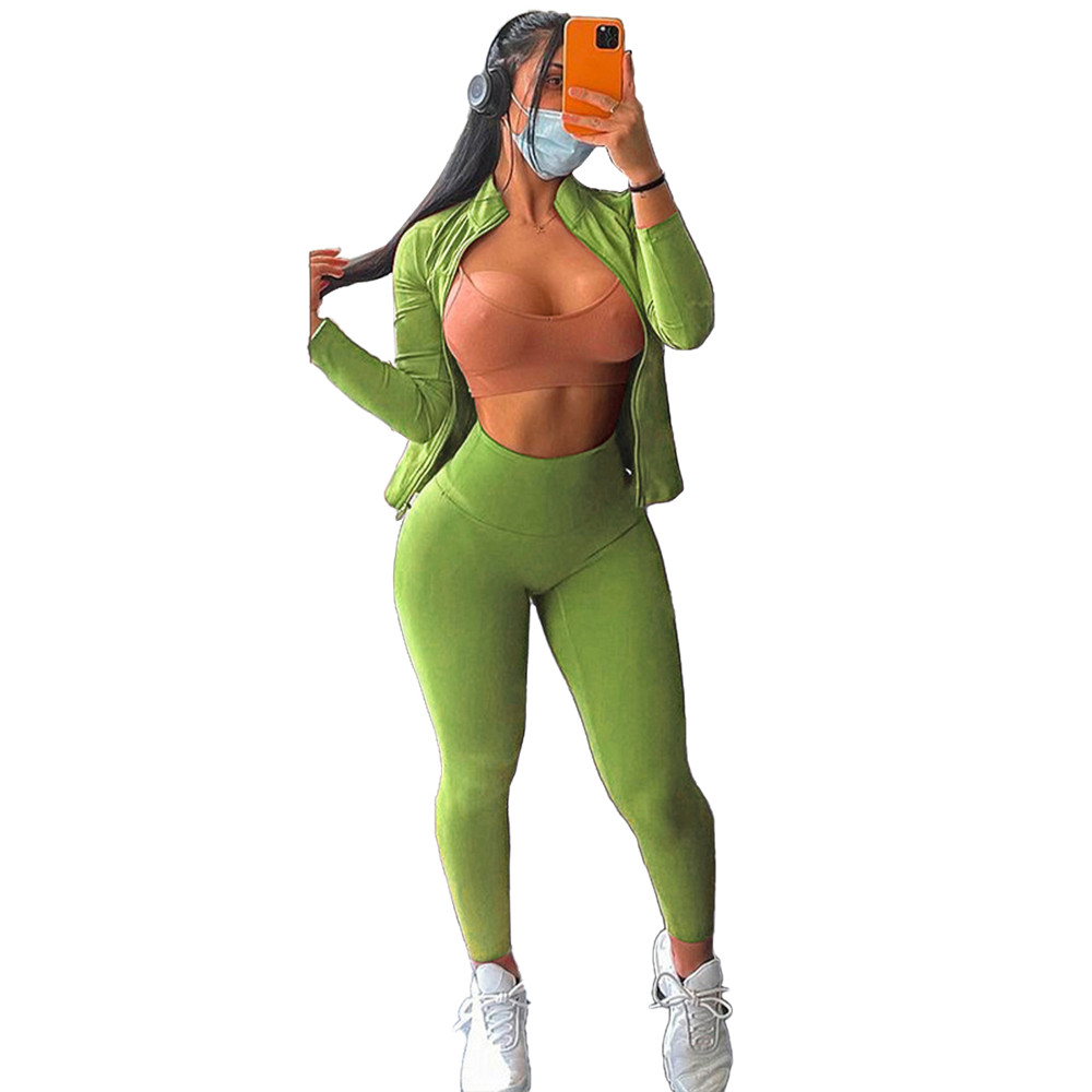 Fall Winter Tracksuits Women Outfits Plus size 2XL Long Sleeve Jacket and Pants Two Piece Sets Casual Workout Sportswear Solid Sweatsuits Jogging suit