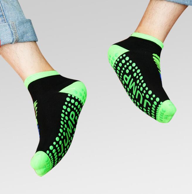 Professional trampoline socks for adults children grips sock yoga pilates exercise sox anti slip ballet dancing athletic socks