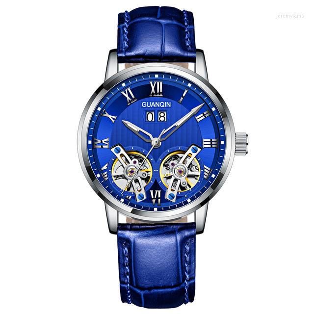 Wristwatches GUANQIN Men Watch Luxury Automatic Watches Waterproof Mechanical Wristwatch Luminous Big Date Double Flywheel Sapphire, Mens watches 1
Wristwatches GUANQIN Men Watch Luxury Automatic Watches Waterproof Mechanical Wristwatch Luminous Big Date Double Flywheel Sapphire, Mens watches 1