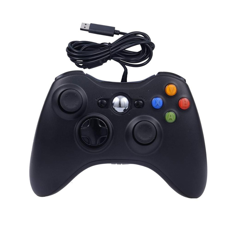 Gamepad USB Wired Console handle For Microsoft Xbox 360 Controller Joystick Games Controllers Gampad Joypad Nostalgic with Retail Package XBOX360