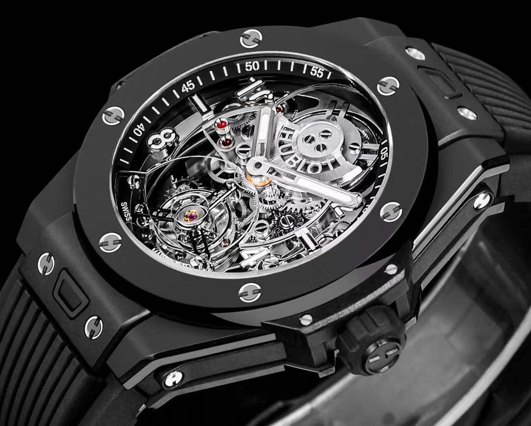 HBF Factory watch 45mm diameter and 15.3mm thick with integrated HUB6035 manual on-chain Tourbillon movement all gears real transmission 72 hours power, As shown
HBF Factory watch 45mm diameter and 15.3mm thick with integrated HUB6035 manual on-chain Tourbillon movement all gears real transmission 72 hours power, As shown