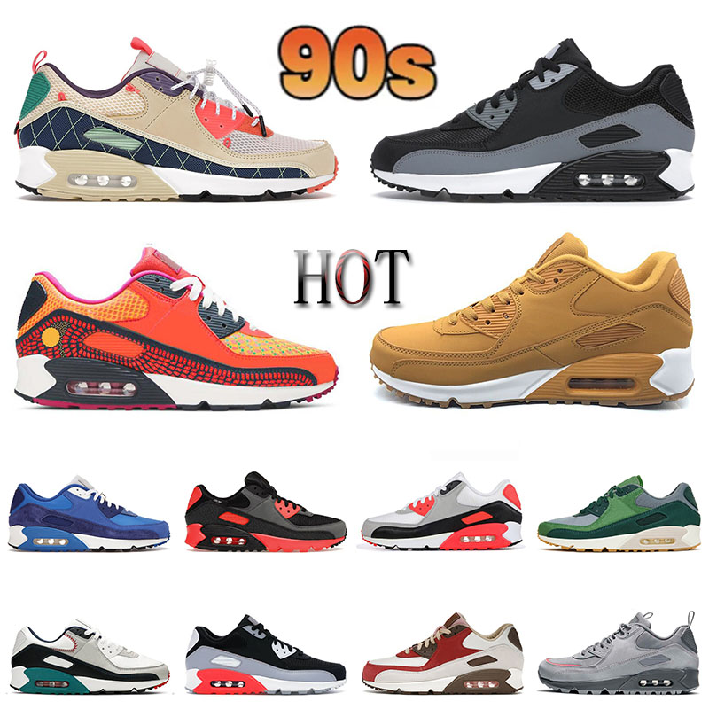 90 90s Mens Womens Designer Running Shoes Trail Team Gold Day of the Dead Bacon Premium Pro Green Surplus Black UNC Infrared Classic Batman Trainers Sneakers Eur 36-46, 36-46 black infrared
90 90s Mens Womens Designer Running Shoes Trail Team Gold Day of the Dead Bacon Premium Pro Green Surplus Black UNC Infrared Classic Batman Trainers Sneakers Eur 36-46, 36-46 black infrared