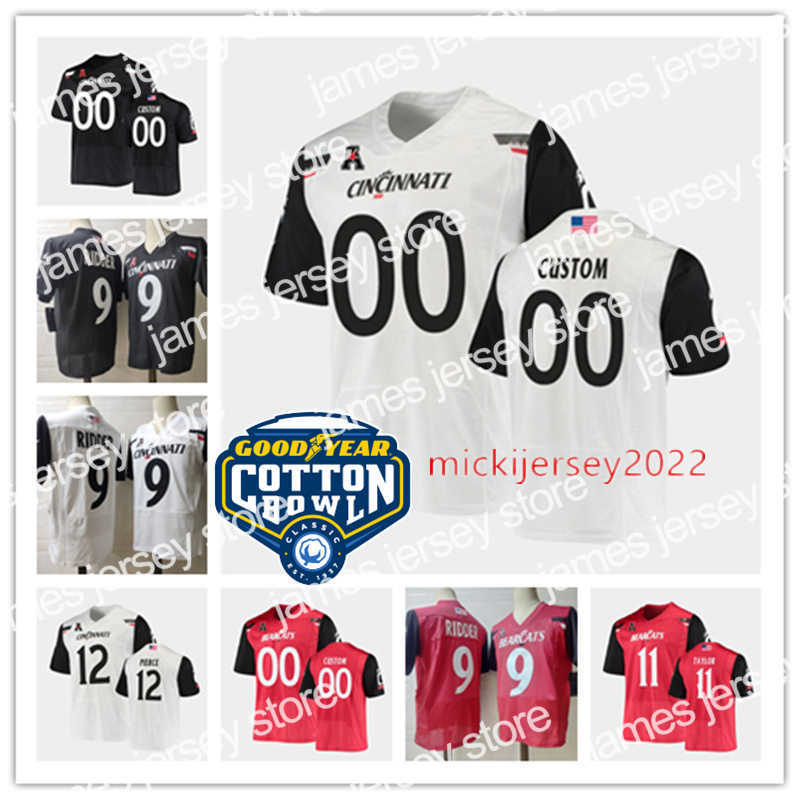 American College Football Wear Custom Cincinnati Bearcats Football Jersey Ahmad Sauce Gardner Jason Kelce Darrian Beavers Myjai Sanders 55 James Hudson 58 Trent Co, Scarlet/cottonpatch
American College Football Wear Custom Cincinnati Bearcats Football Jersey Ahmad Sauce Gardner Jason Kelce Darrian Beavers Myjai Sanders 55 James Hudson 58 Trent Co, Scarlet/cottonpatch