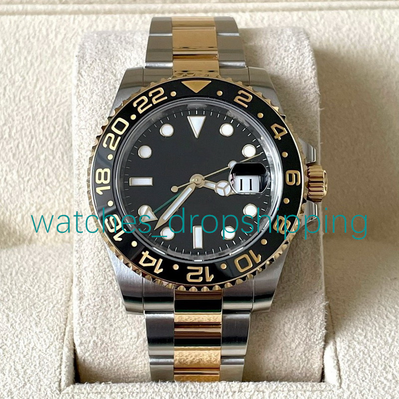 NF Factory Mens Watch V3 40MM Mechanical Automatic Ceramic Bezel Two Tone Fine Steel Strap Waterproof Gmt Sapphire Glass Wristwatch
NF Factory Mens Watch V3 40MM Mechanical Automatic Ceramic Bezel Two Tone Fine Steel Strap Waterproof Gmt Sapphire Glass Wristwatch