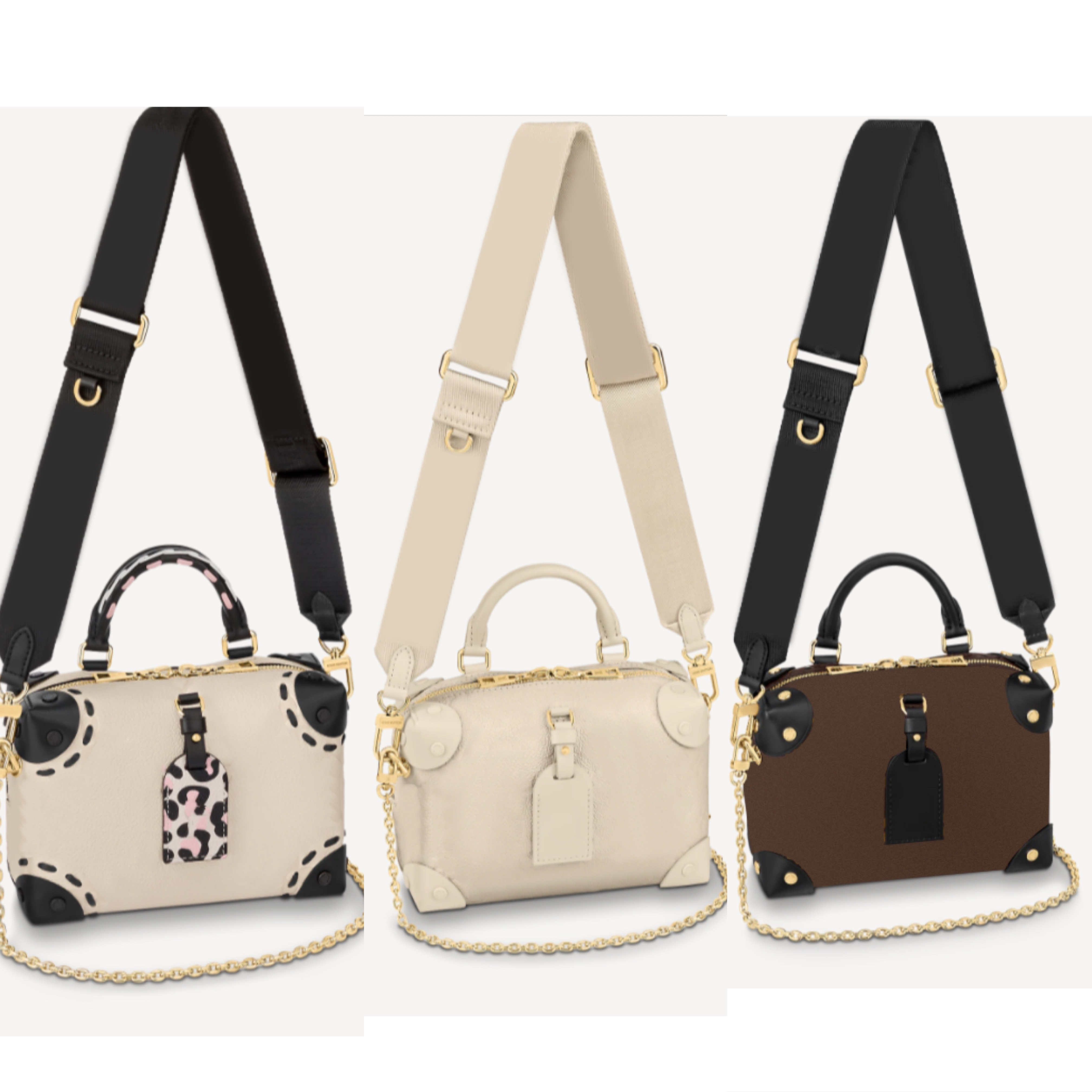 Retro M45393 PETITE MALLE SOUPLE crossbody Bags Women's mens Designer purses Genuine leather tote Luxury fashion vintage wallets tooling handbag Shoulder Work Bag, White—embossing
Retro M45393 PETITE MALLE SOUPLE crossbody Bags Women's mens Designer purses Genuine leather tote Luxury fashion vintage wallets tooling handbag Shoulder Work Bag, White—embossing