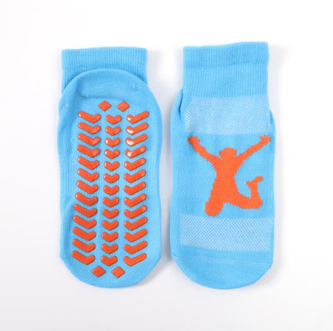 Professional trampoline socks for adults children grips sock yoga pilates exercise sox anti slip ballet dancing athletic socks