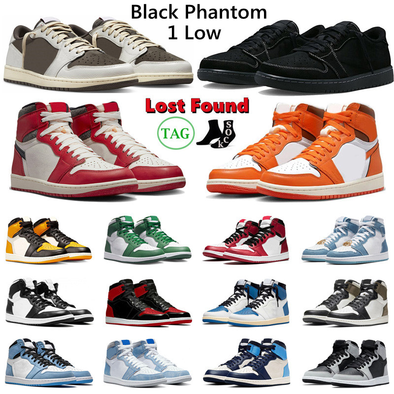 OG 1 Basketball Shoes Men Women Black Phantom 1s Low Reverse Mocha Lost Found True Blue Taxi Starfish Mens Trainer Sport, #21
OG 1 Basketball Shoes Men Women Black Phantom 1s Low Reverse Mocha Lost Found True Blue Taxi Starfish Mens Trainer Sport, #21