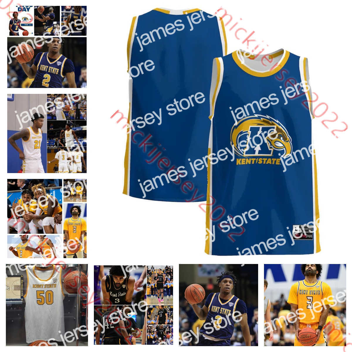 College Basketball Wears Kent State Golden Flashes Mens Youth Custom Basketball 11 Giovanni Santiago Jalen Sullinger Magnus Entenmann Mike Bekelja Robert Carpent, White
College Basketball Wears Kent State Golden Flashes Mens Youth Custom Basketball 11 Giovanni Santiago Jalen Sullinger Magnus Entenmann Mike Bekelja Robert Carpent, White