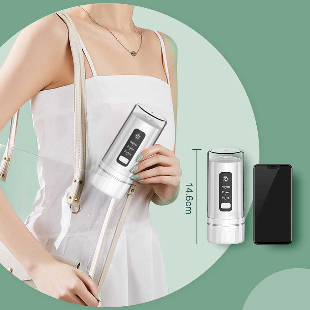 Oral Irrigators Other Hygiene Small Portable 230ml Collapsible Dental Water Flosser USB Charge Floss Tip Teeth Cleaner 221215