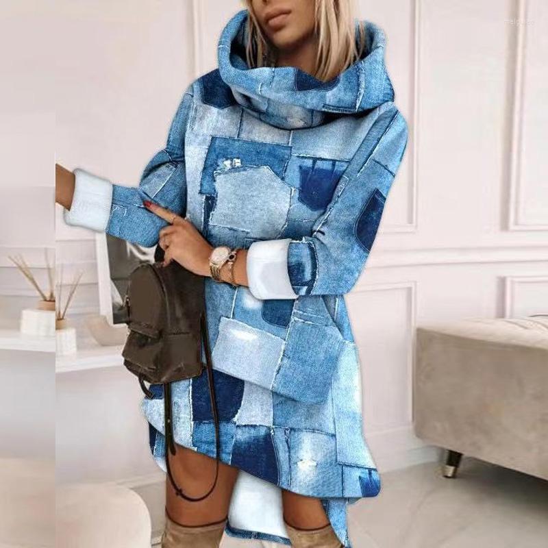 Casual Dresses Fashion Turtleneck Hoodie Sweatshirt Dress Women Long Sleeve Irregular Pullover Elegant Pattern Loose Party, 08 red
Casual Dresses Fashion Turtleneck Hoodie Sweatshirt Dress Women Long Sleeve Irregular Pullover Elegant Pattern Loose Party, 08 red