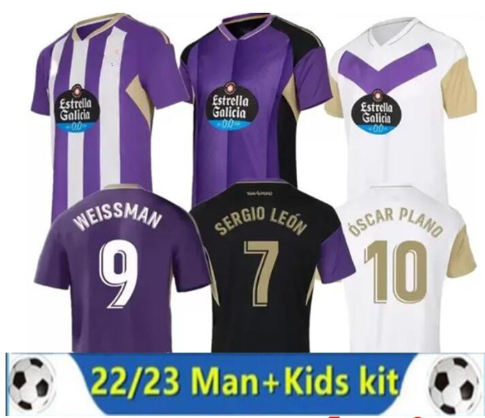 22 23 Real Valladolid soccer jerseys WEISSMAN FEDE S. Sergi Plano Oscar L. Olaza R.Alcaraz camisetas de futbol 22 2023 men kids football shirts, Purple
22 23 Real Valladolid soccer jerseys WEISSMAN FEDE S. Sergi Plano Oscar L. Olaza R.Alcaraz camisetas de futbol 22 2023 men kids football shirts, Purple