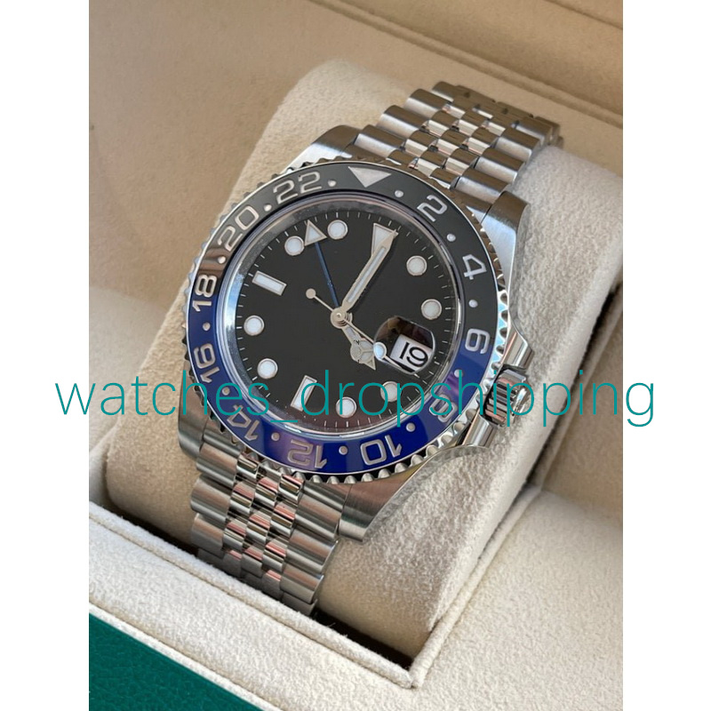 NF Factory Mens Watch Ref.126710 40mm Blue Luminescent Ceramic Bezel 2813 Movement Automatic Batman Super Quality Sapphire Watches Top Wristwatches