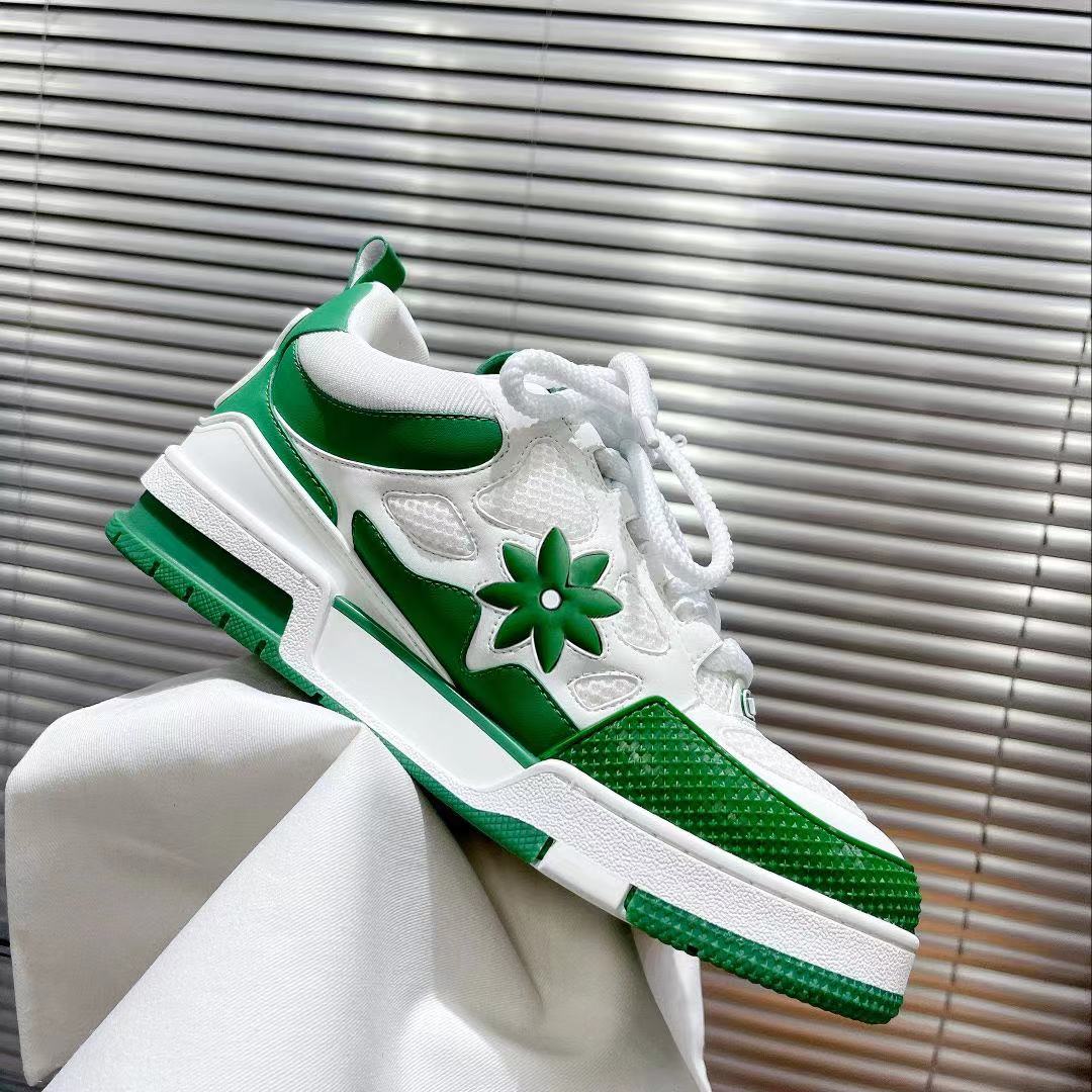 Men Designer Casual Shoes Genuine Leather Sneaker Rubber Platform Shoe Lace-up Skate Sneakers With Box
Men Designer Casual Shoes Genuine Leather Sneaker Rubber Platform Shoe Lace-up Skate Sneakers With Box