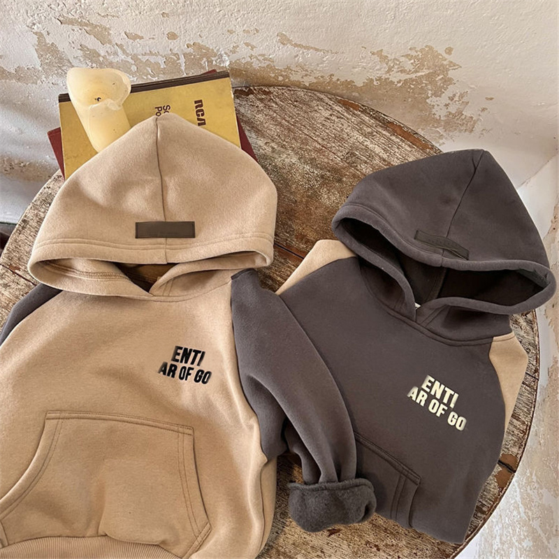 Designer Kids Hoodies Boys Classic Brand Clothes Fashion Color Blocked Hooded Sweatshirt Childrens Winter Tops Baby Kids Clothing, Gray
Designer Kids Hoodies Boys Classic Brand Clothes Fashion Color Blocked Hooded Sweatshirt Childrens Winter Tops Baby Kids Clothing, Gray