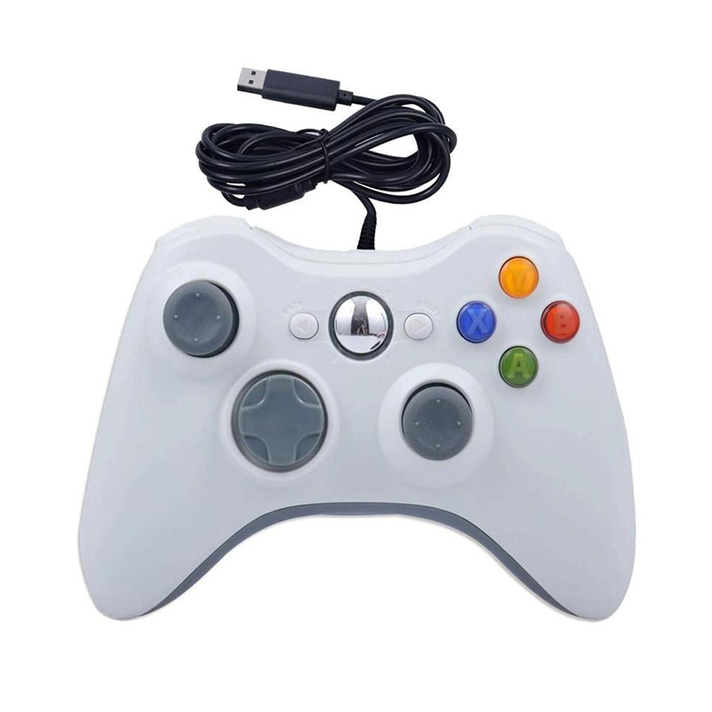 Gamepad USB Wired Console handle For Microsoft Xbox 360 Controller Joystick Games Controllers Gampad Joypad Nostalgic with Retail Package XBOX360