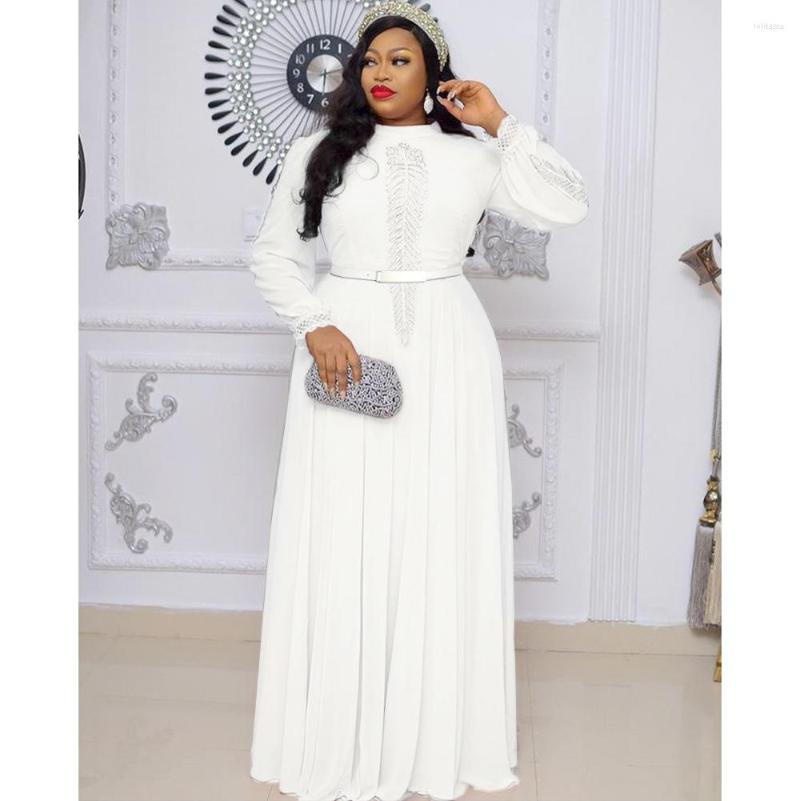 Plus Size Dresses Women's Fashion Chiffon Long Sleeve Big Swing Dress With Belt Elegant Ladies Embroidery Solid Party, Green
Plus Size Dresses Women's Fashion Chiffon Long Sleeve Big Swing Dress With Belt Elegant Ladies Embroidery Solid Party, Green