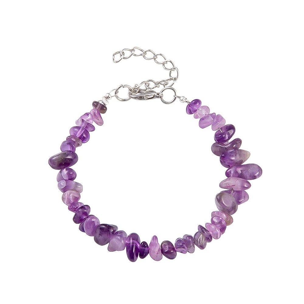 Natural Gem Stone Strand Bracelet Irregular Crystal Stretch Chip Beads Nuggets Bracelets Bangles Quartz Silver Wristband For Women
Natural Gem Stone Strand Bracelet Irregular Crystal Stretch Chip Beads Nuggets Bracelets Bangles Quartz Silver Wristband For Women