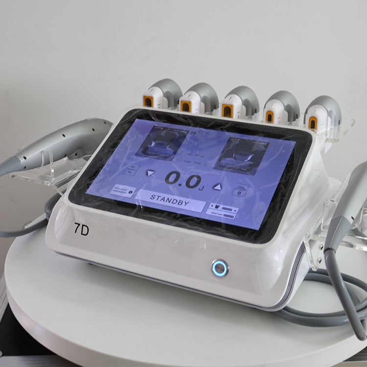 2023 Portable RF Beauty Face Lift 7d Hifu Anti Wrinkle Skin Tightening Ultramage 7d Hi-fu Machine