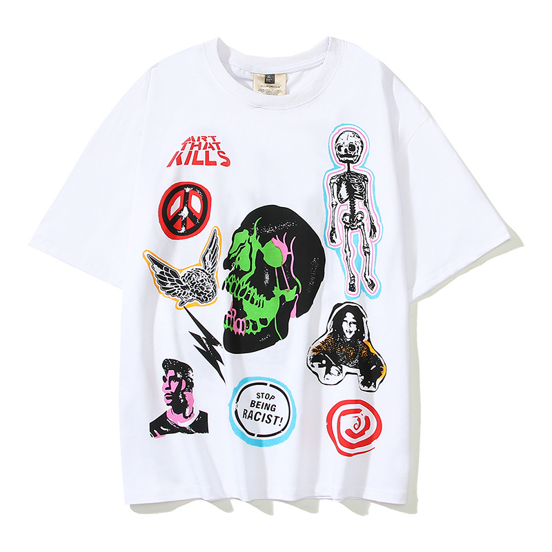 Tees Mens T Shirts Casual 23ss Summer Womens Skull Print Short Sleeves Top Sell High Street Men Hip Hop Shirt, 6289 white
Tees Mens T Shirts Casual 23ss Summer Womens Skull Print Short Sleeves Top Sell High Street Men Hip Hop Shirt, 6289 white