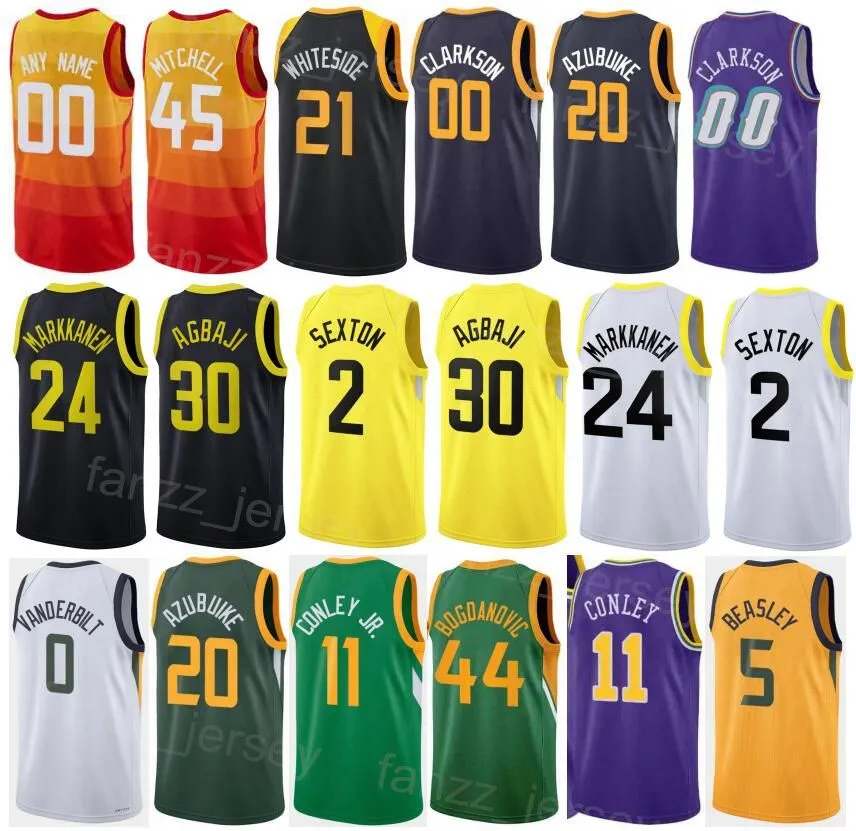 CUSTOM Print City Icon Basketball Edition Collin Sexton Jersey 2 Lauri Markkanen 24 Ochai Agbaji 30 Malik Beasley 5 J, Green
CUSTOM Print City Icon Basketball Edition Collin Sexton Jersey 2 Lauri Markkanen 24 Ochai Agbaji 30 Malik Beasley 5 J, Green