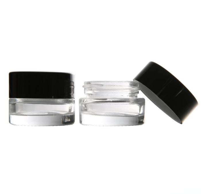 Clear Glass Pot Jar For Cream Wax Essential oil Cosmetic Sample Empty Container Travel Refillable Packaging Bottle 5g 5ml
Clear Glass Pot Jar For Cream Wax Essential oil Cosmetic Sample Empty Container Travel Refillable Packaging Bottle 5g 5ml