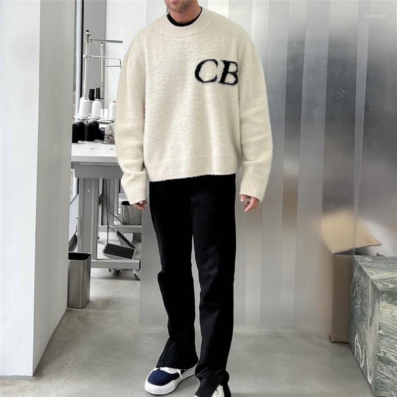 Men' Sweaters Oversized Winter CB Latter Knit Jacquard Cole Buxton Long Sleeve Sweater Men Women Top Quality Loose Sweatshirts
Men' Sweaters Oversized Winter CB Latter Knit Jacquard Cole Buxton Long Sleeve Sweater Men Women Top Quality Loose Sweatshirts