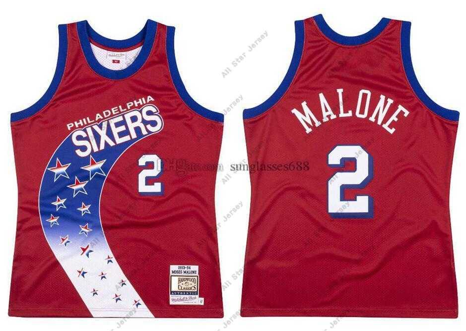 Basketball Jerseys Stitched Moses Malone Jersey S-6XL Mitchell Ness 1993-94 Mesh Hardwoods Classics retro basketball jerseys Men Women Youth
Basketball Jerseys Stitched Moses Malone Jersey S-6XL Mitchell Ness 1993-94 Mesh Hardwoods Classics retro basketball jerseys Men Women Youth