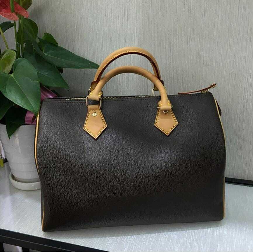 888 Fashion Bags Women Bag Shoulder Bags Lady Totes Handbags Speedy 35cm With Shoulder Strap top, Brown/flower
888 Fashion Bags Women Bag Shoulder Bags Lady Totes Handbags Speedy 35cm With Shoulder Strap top, Brown/flower