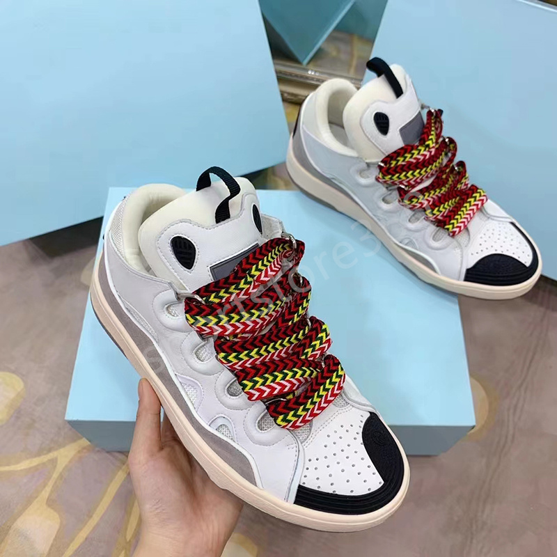 Designer Lanvins Curb Leather Sneakers Casual Shoes Luxury Men Women Rubber Platform Sole Shoe Outdoor Nappa Calfskin Classic Trainers Lace-up Trendy Trainer, #color 19
Designer Lanvins Curb Leather Sneakers Casual Shoes Luxury Men Women Rubber Platform Sole Shoe Outdoor Nappa Calfskin Classic Trainers Lace-up Trendy Trainer, #color 19