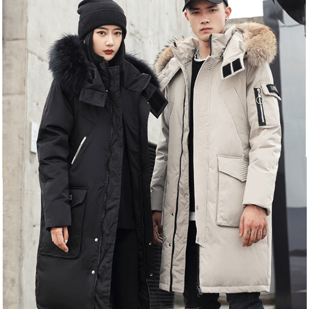 Men' Jackets Long Parkas Men Fur Hooded Winter Jacket Women Thick Windproof Warm Overcoat Puffer Pockets Loose Coats Fashion Outerwear Veste 230105, Blue
Men' Jackets Long Parkas Men Fur Hooded Winter Jacket Women Thick Windproof Warm Overcoat Puffer Pockets Loose Coats Fashion Outerwear Veste 230105, Blue