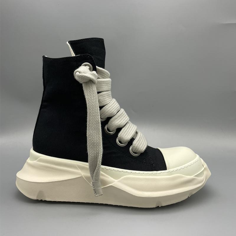 Designer Rick Original Canvas Shoes Thick Sole Jumbo Shoeslace Drk Women Sports Shoes Owens Male Sneakers Shdw Lace-up Women's Sneaker with, Color 1
Designer Rick Original Canvas Shoes Thick Sole Jumbo Shoeslace Drk Women Sports Shoes Owens Male Sneakers Shdw Lace-up Women's Sneaker with, Color 1