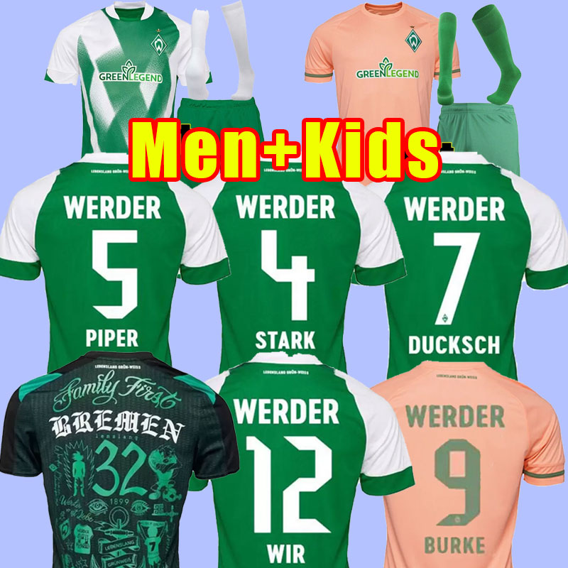22 23 Werder Bremen SPECIAL SOCCER JERSEY Marvin Ducksch Leonardo Bittencourt BLACK GREEN 2022 2023 football shirts TOP THAILAND men kids kit home away, Home+patch
22 23 Werder Bremen SPECIAL SOCCER JERSEY Marvin Ducksch Leonardo Bittencourt BLACK GREEN 2022 2023 football shirts TOP THAILAND men kids kit home away, Home+patch