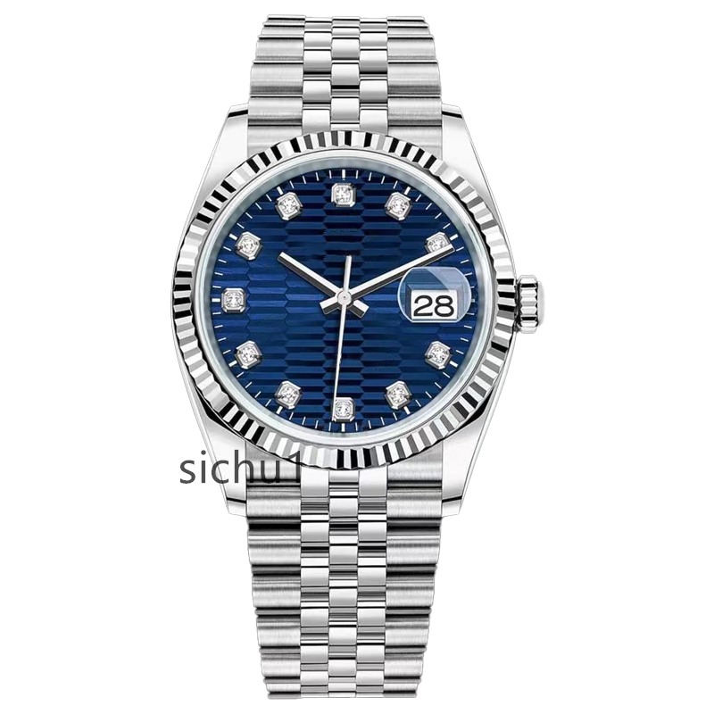 Men's automatic mechanical watch Classic designer 36mm watch All stainless steel strap luminous swimming sapphire watches