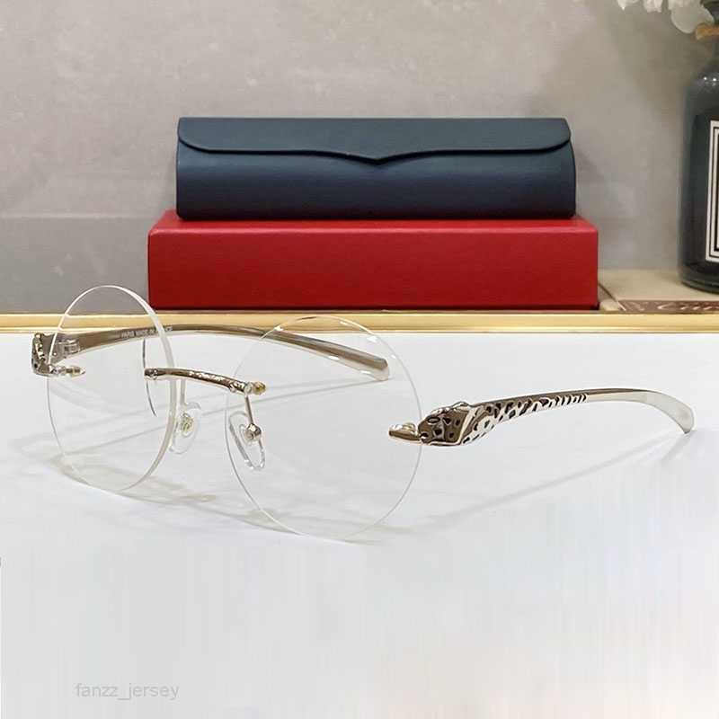 Fashion Designer Sunglasses for Women Beach Large Round Rimless Gradient Lenses Design Super Vision Spectacle Panther Frame Lightweight Gold good
Fashion Designer Sunglasses for Women Beach Large Round Rimless Gradient Lenses Design Super Vision Spectacle Panther Frame Lightweight Gold good